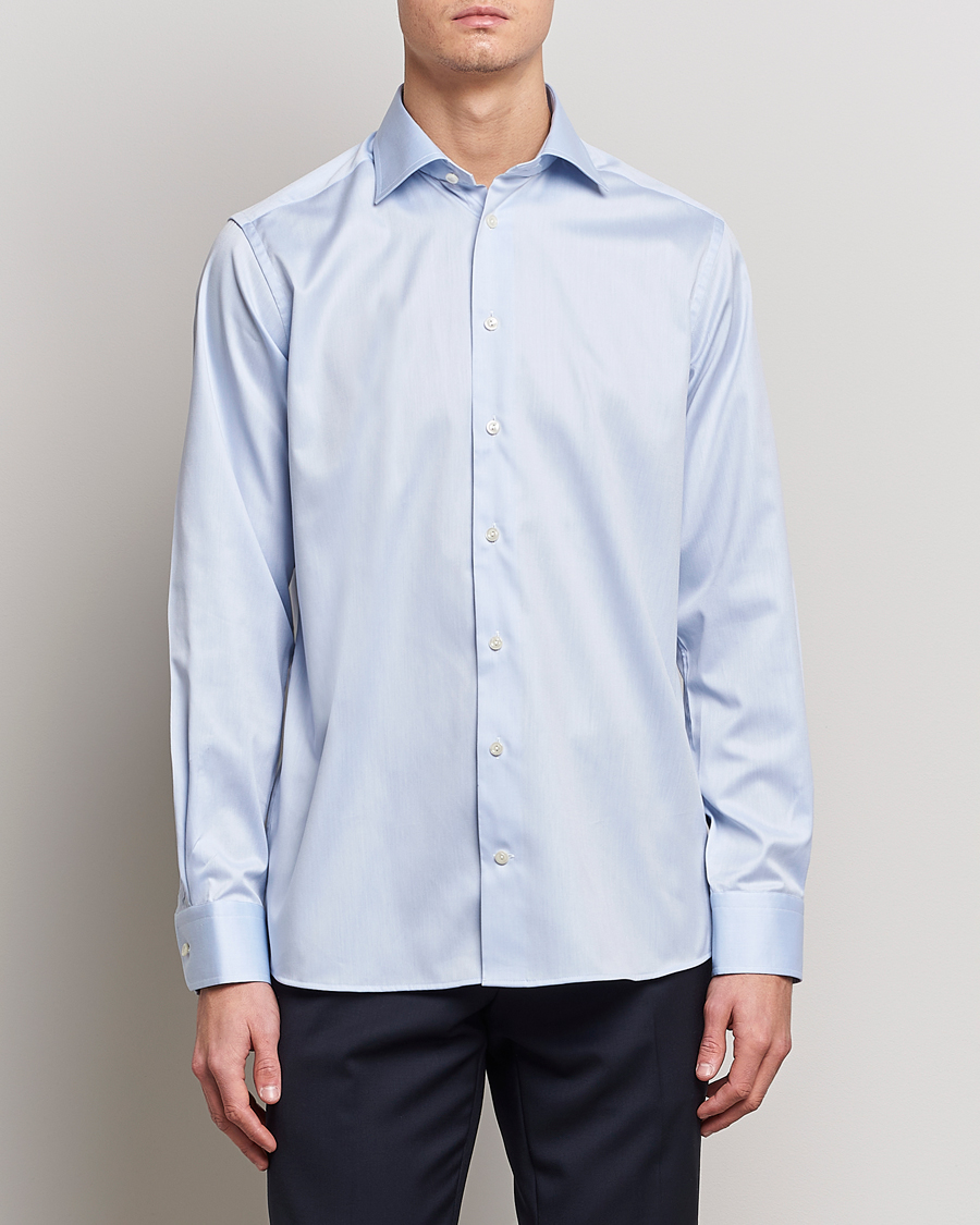 Men | Shirts | Eton | Contemporary Fit Shirt Blue