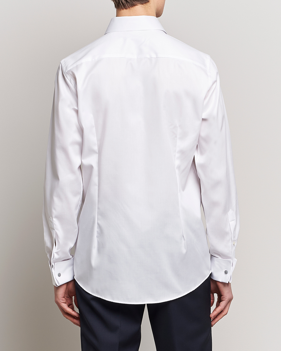 Men | Shirts | Eton | Contemporary Fit Shirt Double Cuff White