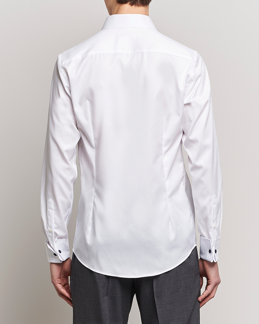 Men | Shirts | Eton | Slim Fit Shirt Double Cuff White
