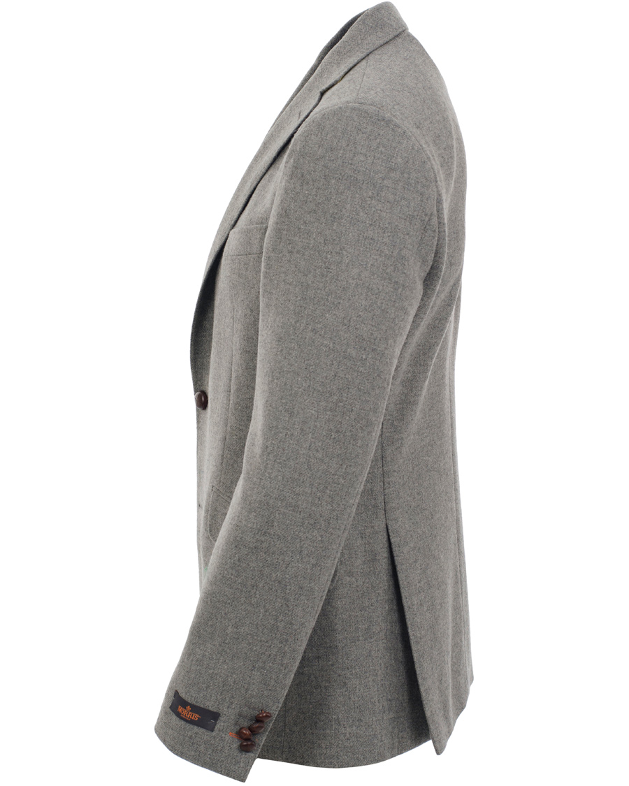 Men | Blazers | Morris | Brian Shetland Wool Diagonal Blazer Grey