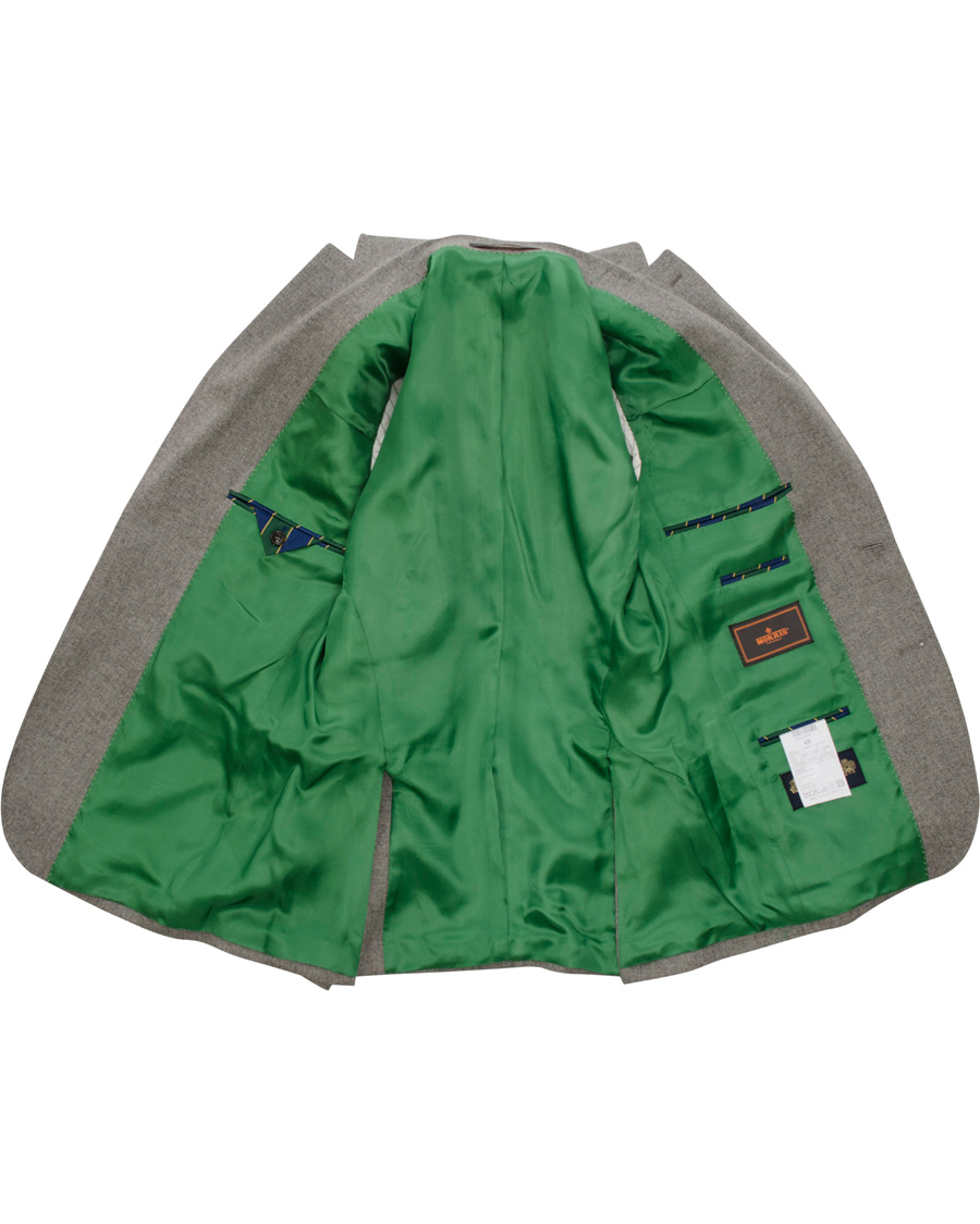 Men | Blazers | Morris | Brian Shetland Wool Diagonal Blazer Grey