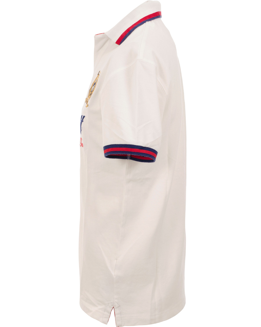 Men | Polo Shirts | Hackett | Snow Number Piké Winter White