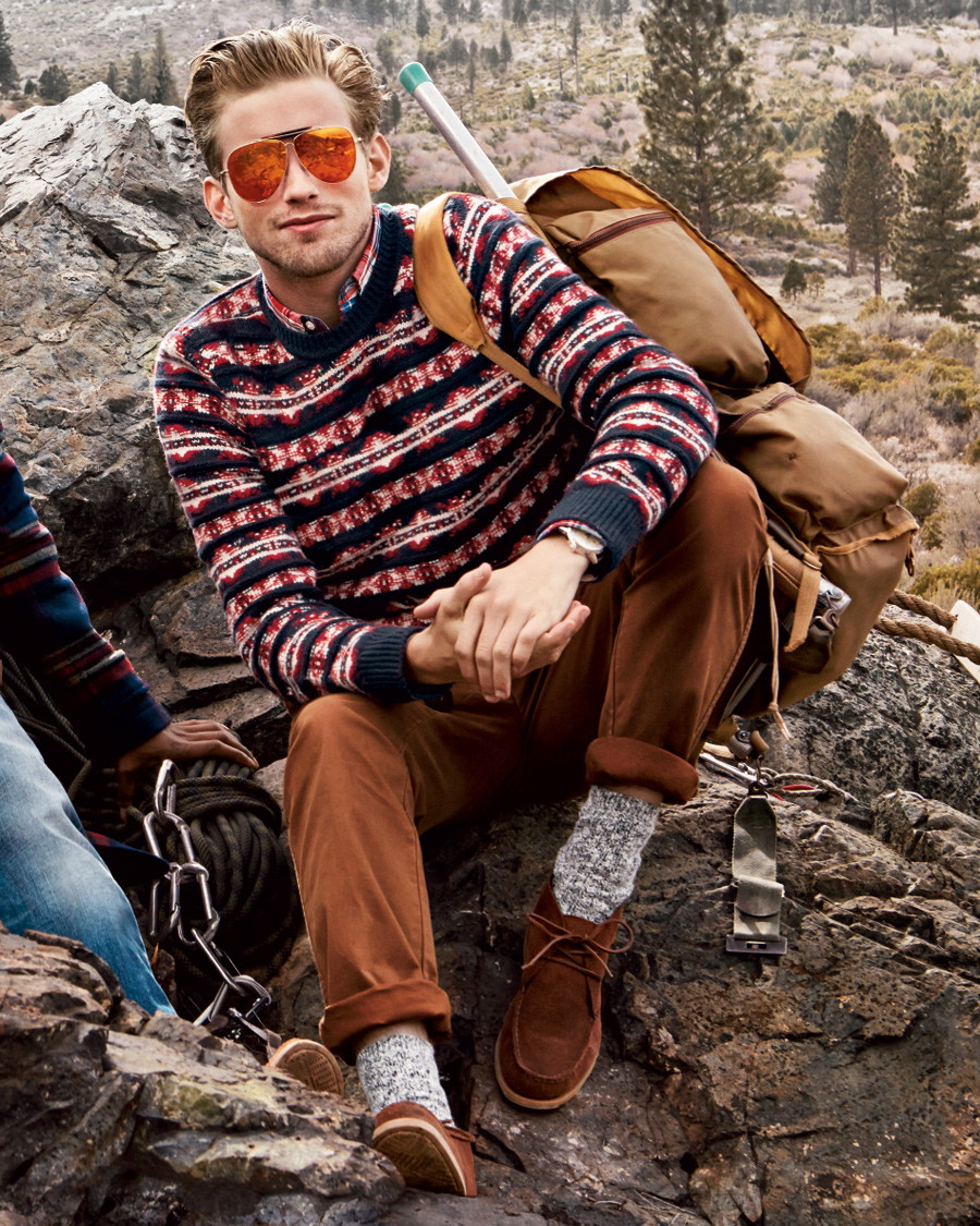 Men | Sweaters & Knitwear | Tommy Hilfiger | Harry Fair Isle Pullover Navy Blazer