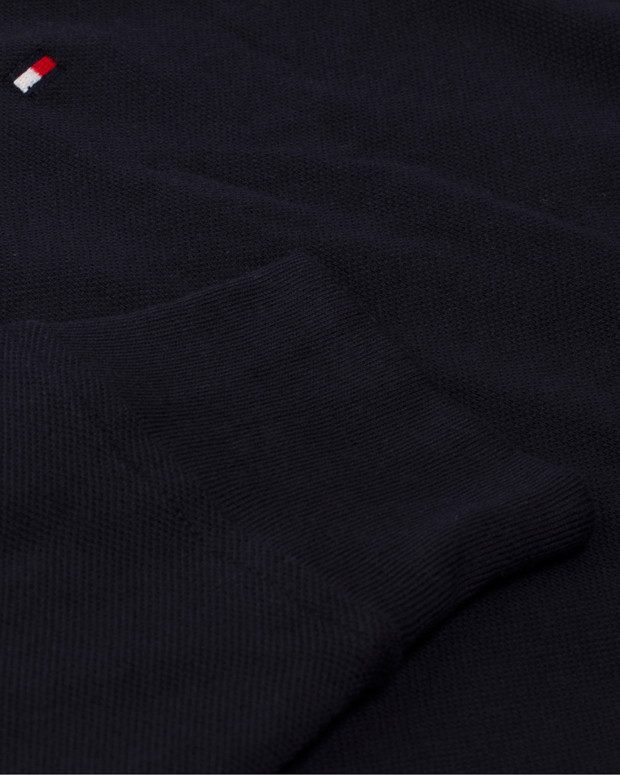 Men | Sweaters & Knitwear | Tommy Hilfiger | New Tommy Long Sleeve Piké Regular Fit Midnight
