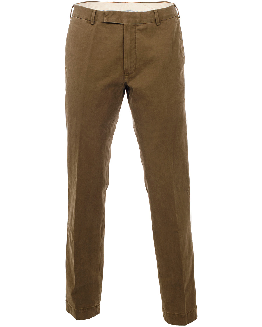 Men | Trousers | Polo Ralph Lauren | Hudson Slim Fit Chino Botanic Green