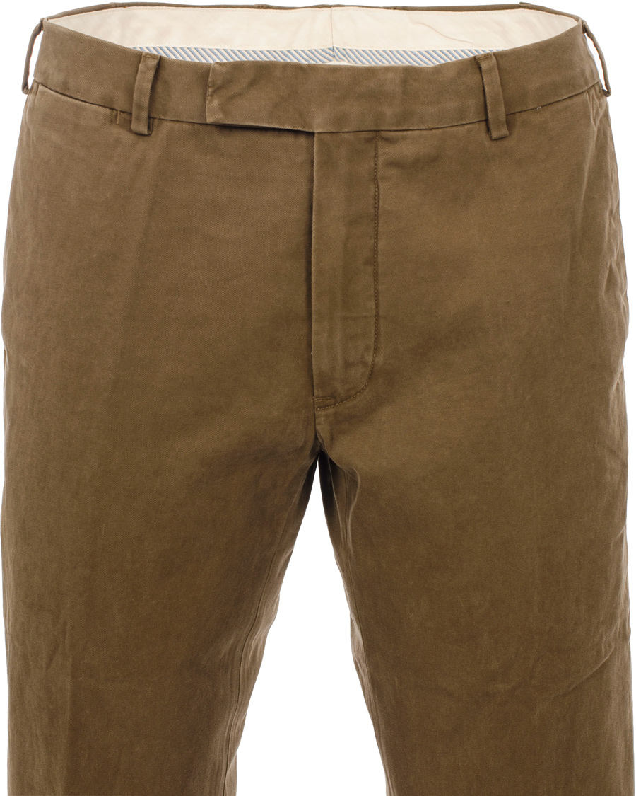 Men | Trousers | Polo Ralph Lauren | Hudson Slim Fit Chino Botanic Green