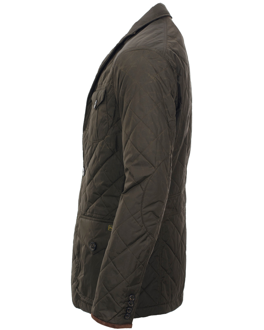 Polo Ralph Lauren Northfield Quilted Jacket Woodbridge Olive at CareOfCarl.