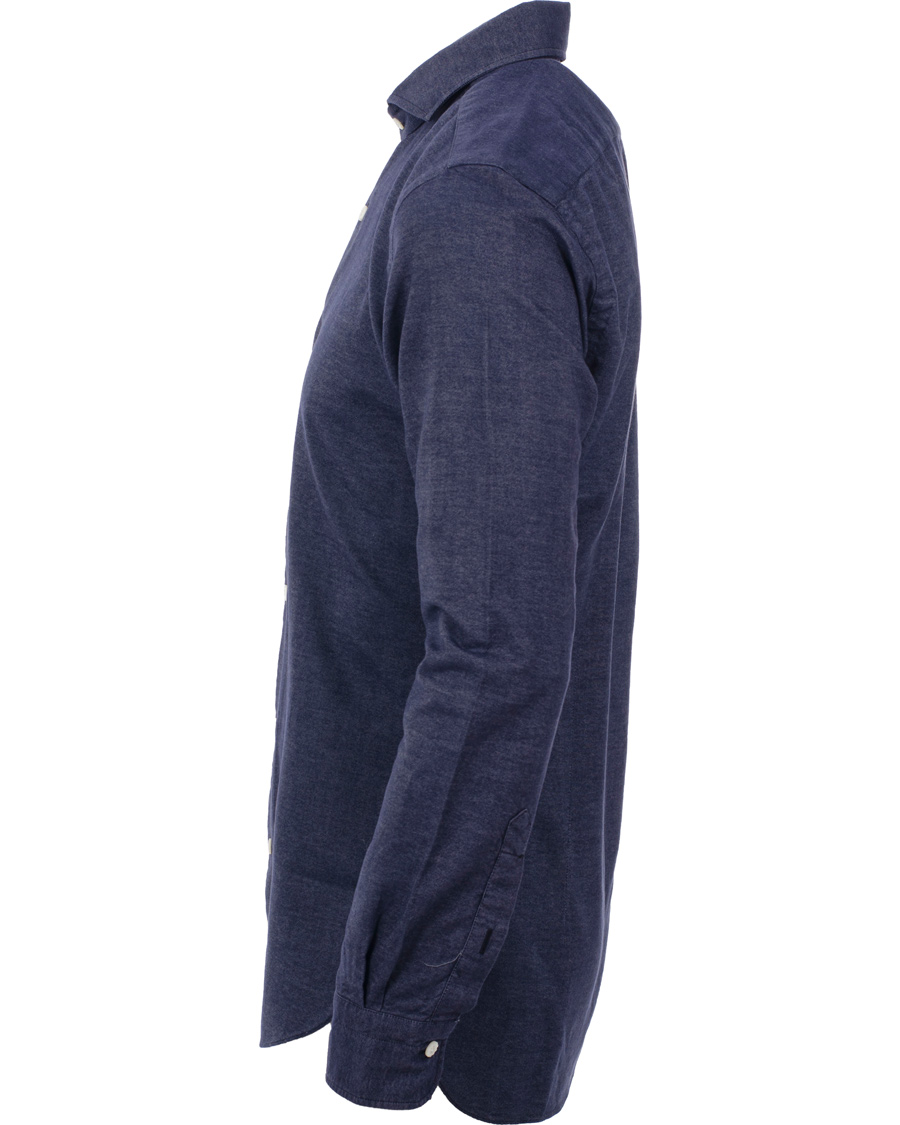 Men | Shirts | Barba Napoli | Dandylife Slim Fit Shirt Casual Blue