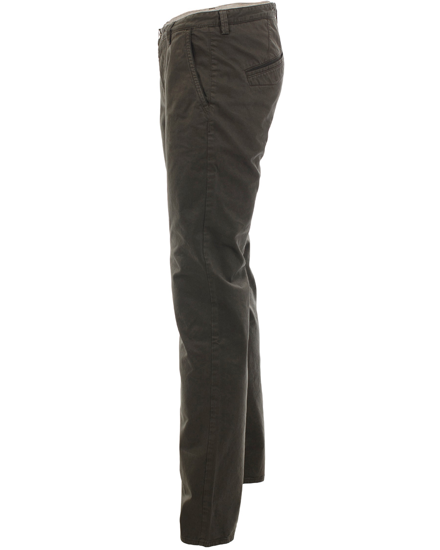 Men | Trousers | BOSS BLACK | BOSS Rice-1-D Chino Forest Green