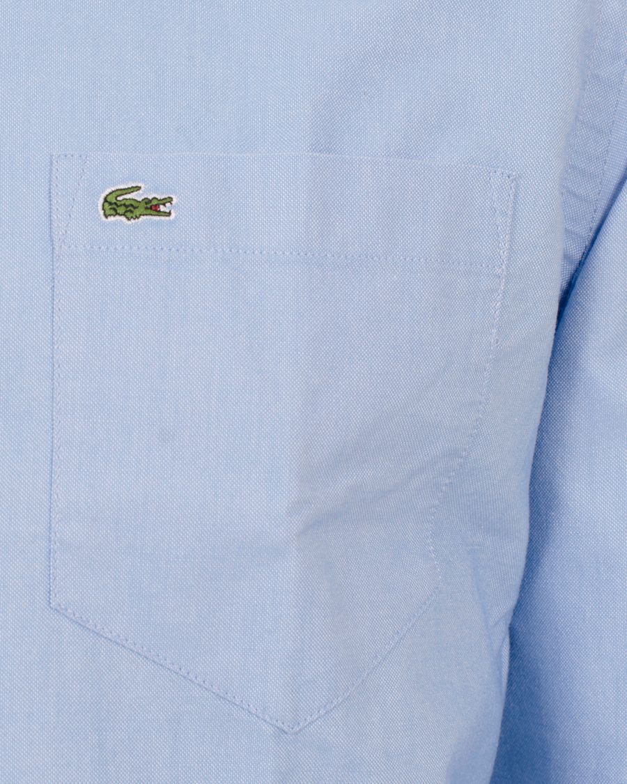 Men | Shirts | Lacoste | Oxford Classic Fit Shirt Caspian Blue