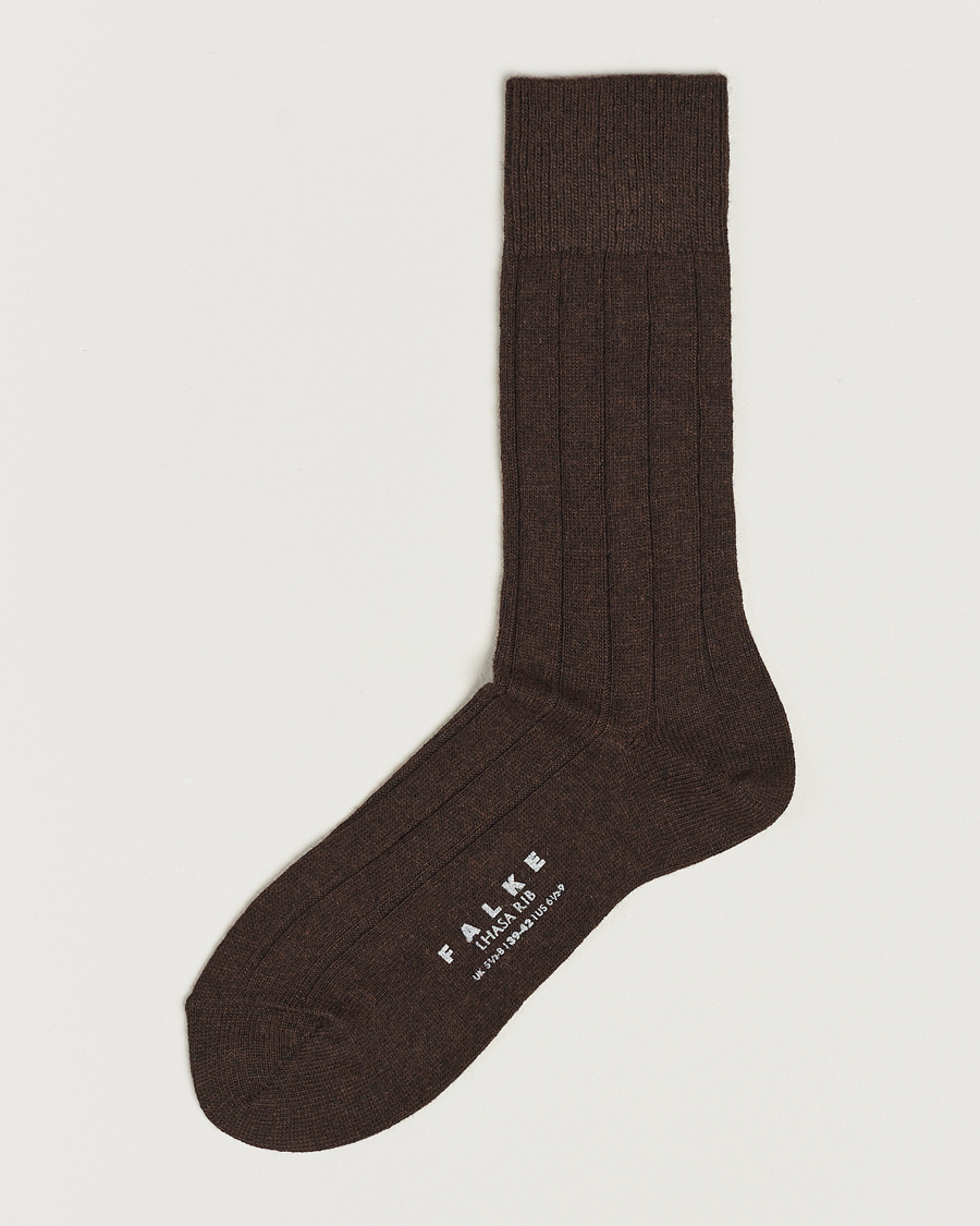Men | Underwear & Socks | Falke | Lhasa Cashmere Socks Brown