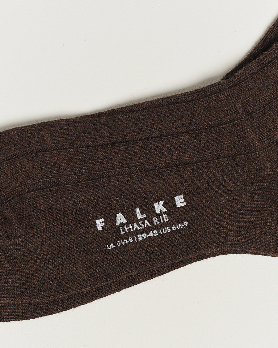 Men | Socks | Falke | Lhasa Cashmere Socks Brown