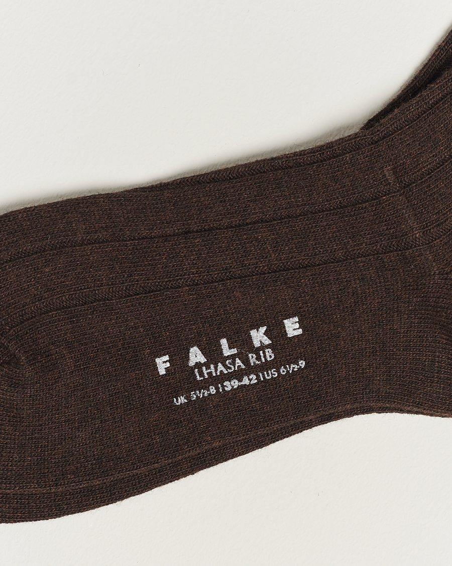 Men | Underwear & Socks | Falke | Lhasa Cashmere Socks Brown
