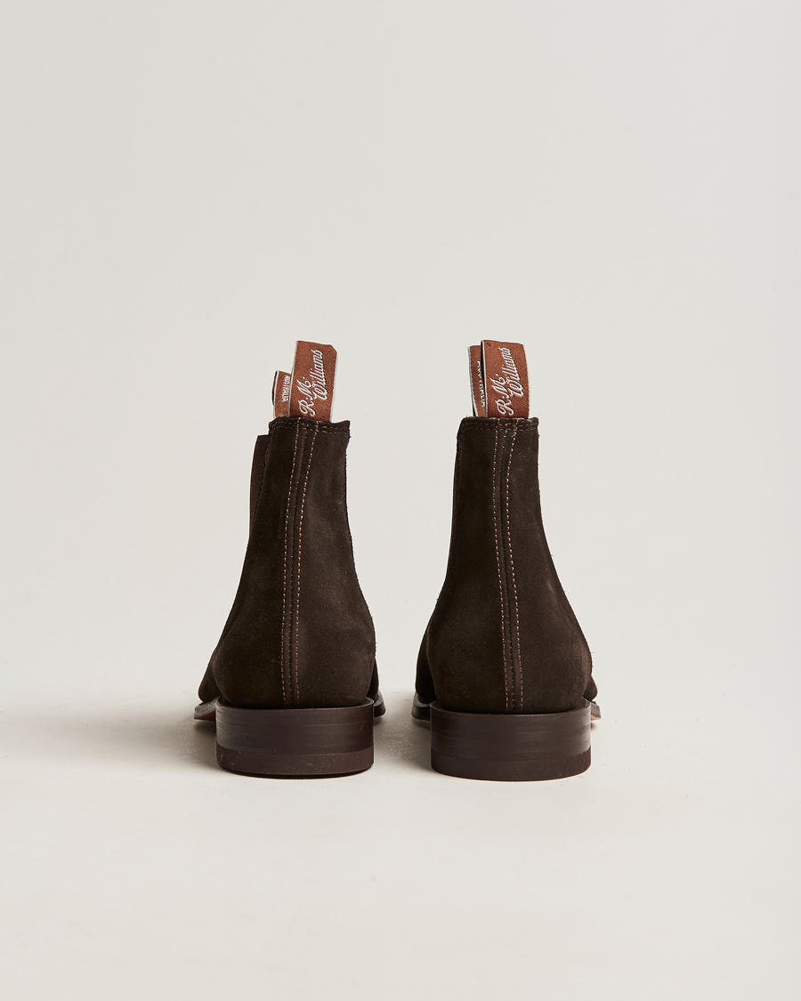 Men | Boots | R.M.Williams | Craftsman G Boot Suede Chocolate
