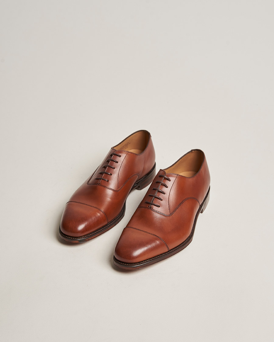 Men | Oxford Shoes | Loake 1880 | Aldwych Oxford Mahogany Burnished Calf