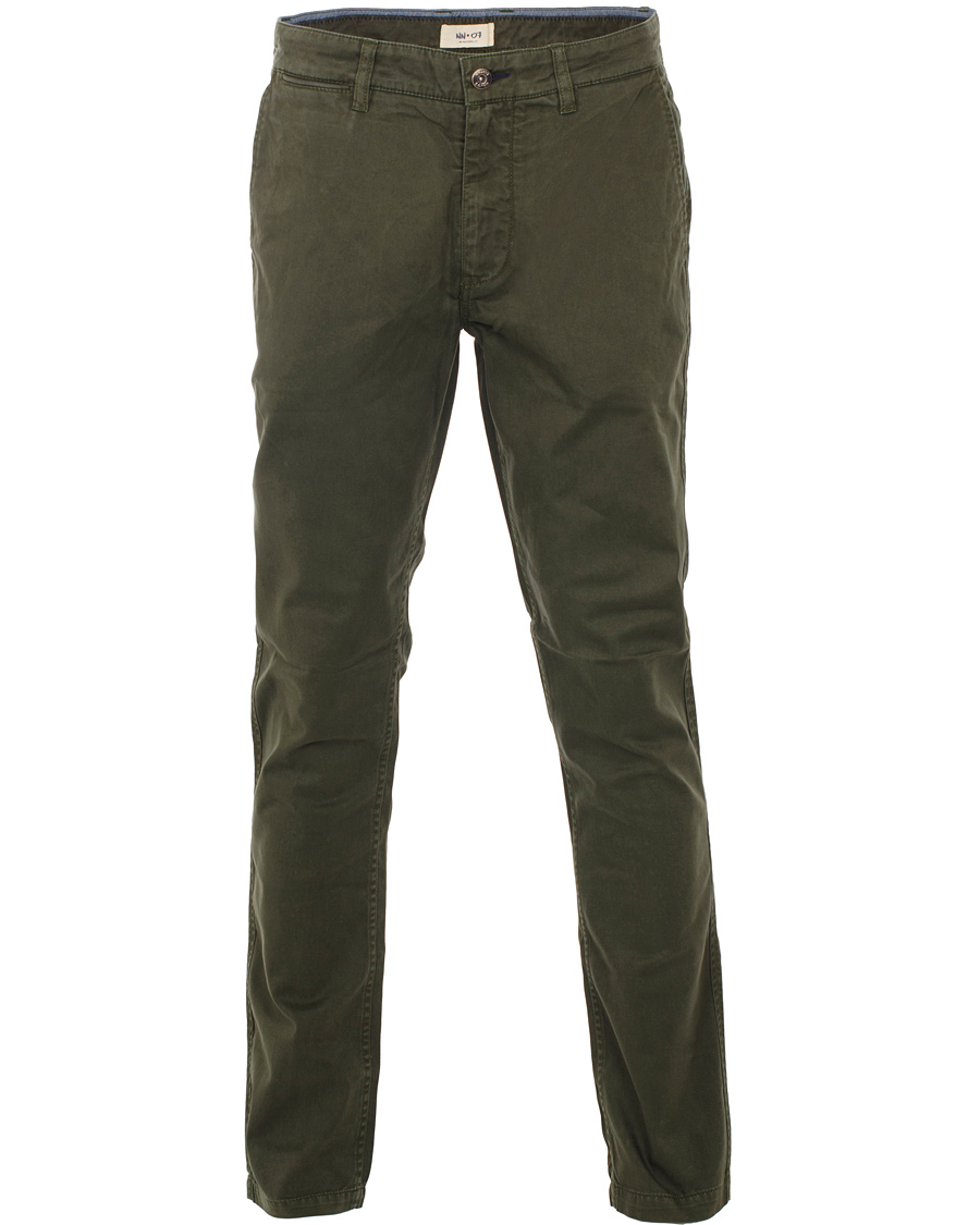 Men | Trousers | NN07 | New Stretch Chino Marco 1001 Dark Army
