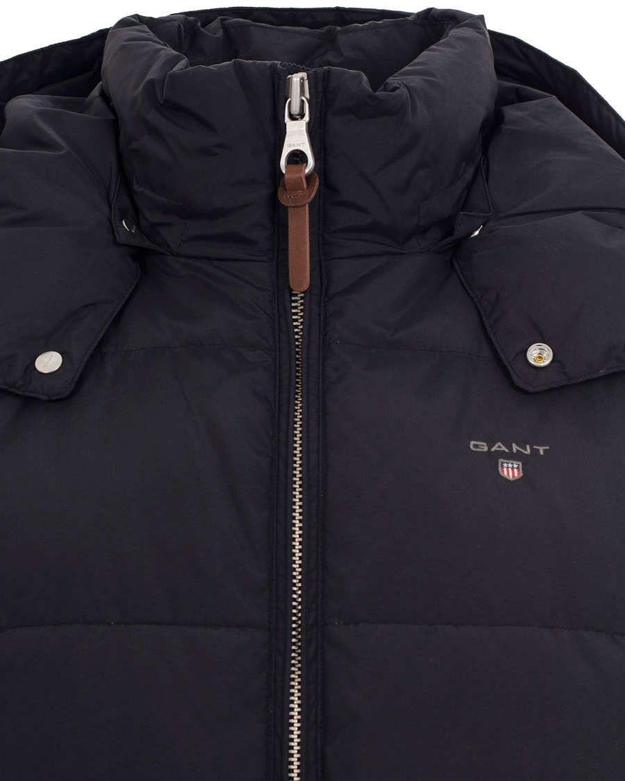 Men | Coats & Jackets | GANT | The Preppy Down Jacket Black