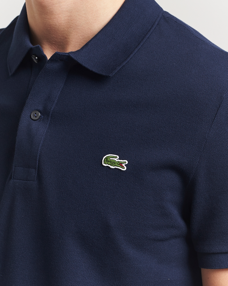 Men | Polo Shirts | Lacoste | Slim Fit Polo Piké Navy Blue