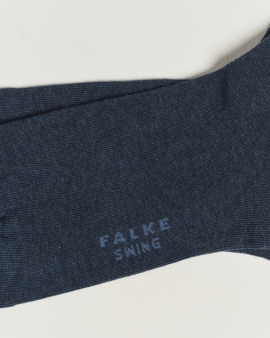 Men | Underwear & Socks | Falke | Swing 2-Pack Socks Blue Melange