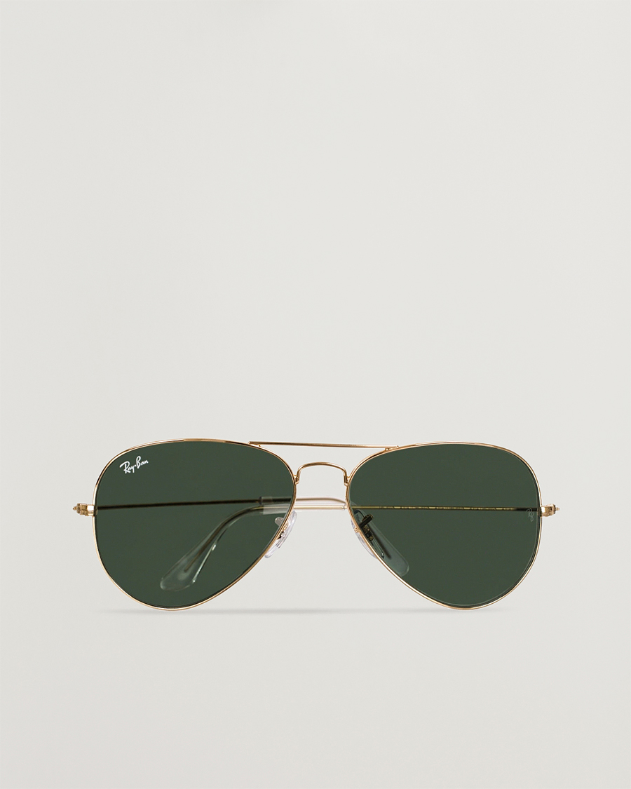 Men |  | Ray-Ban | Aviator Large Metal Sunglasses Arista/Grey Green