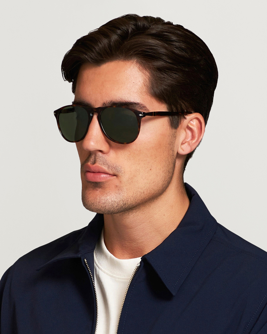 Men | Sunglasses | Persol | 0PO9649S Sunglasses Havana/Crystal Green