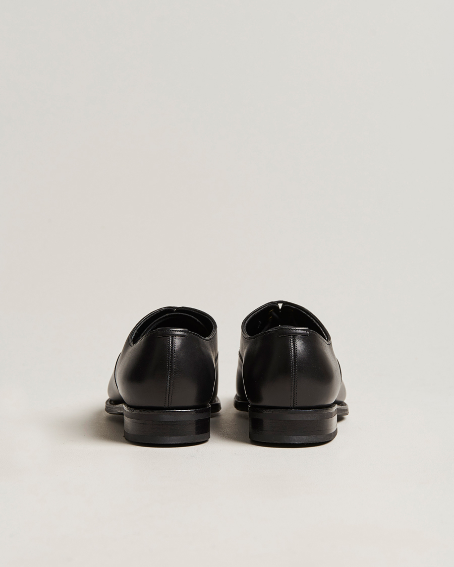 Men | Oxford Shoes | Edward Green | Chelsea Oxford Black Calf