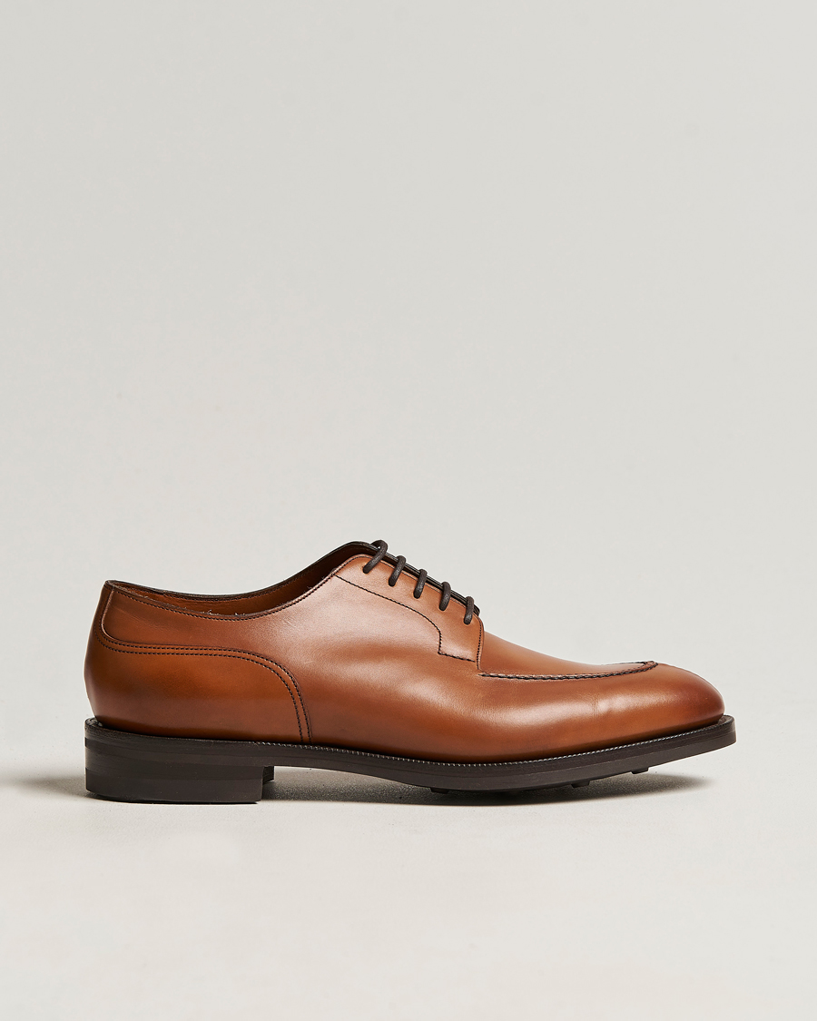 Men | Derby Shoes | Edward Green | Dover Split Toe Derby Chestnut