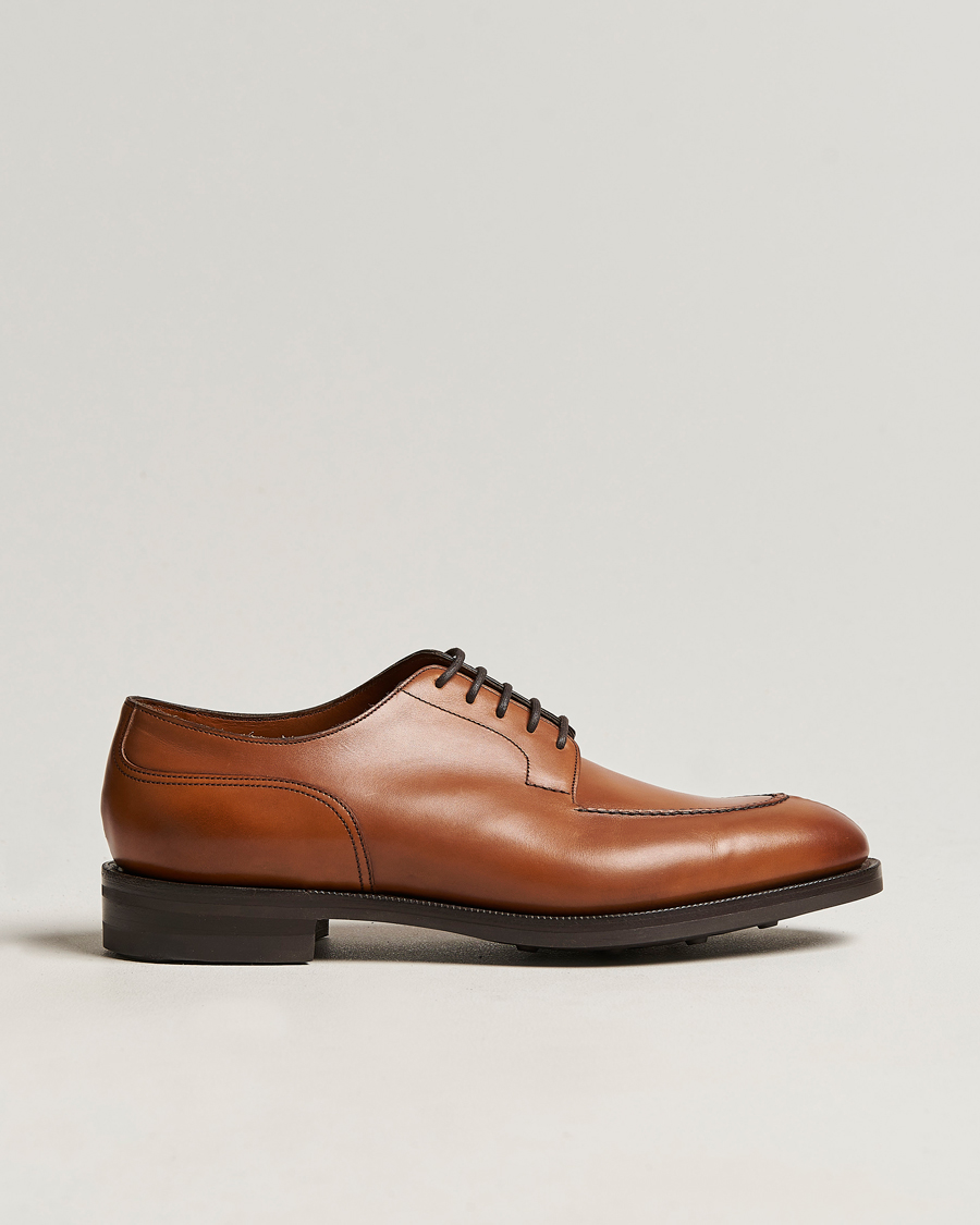 Edward Green Dover Split Toe Derby Chestnut at CareOfCarl.com Edward Green Dover Split Toe Derby Chestnut at CareOfCarl.com