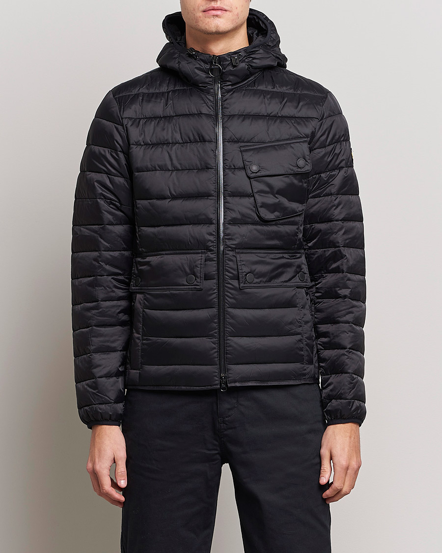Herr | Kläder | Barbour International | Ouston Hooded Quilt Jacket Black