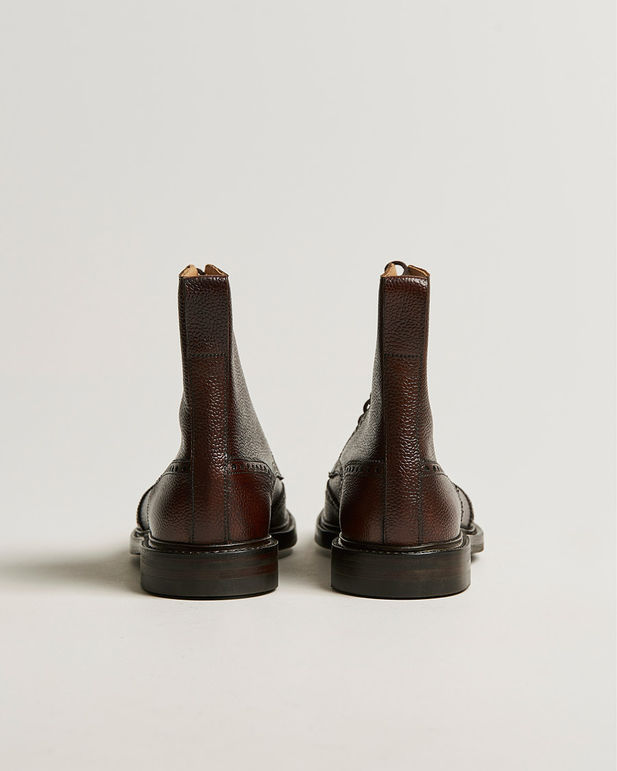 Men | Boots | Crockett & Jones | Islay Boot Dark Brown Grained Calf