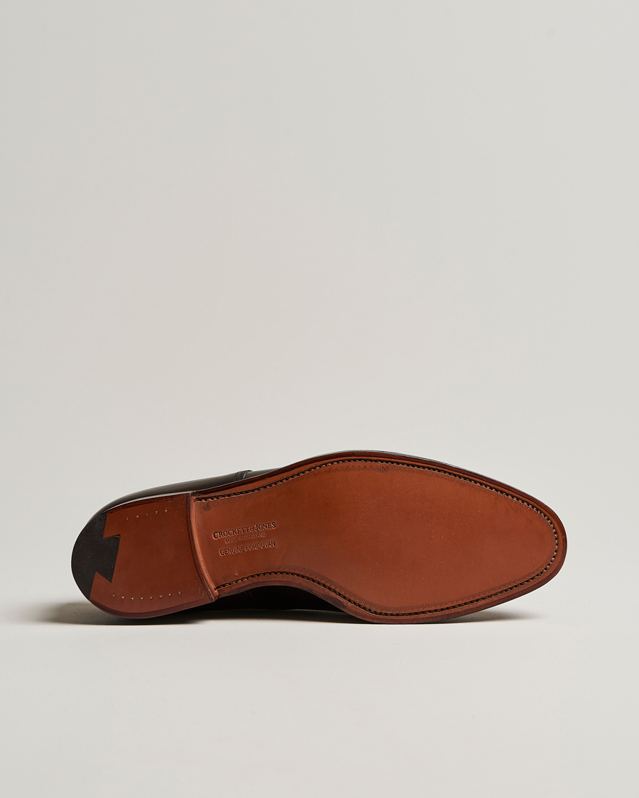 Men | Derby Shoes | Crockett & Jones | Bradford Derby Dark Brown Cordovan