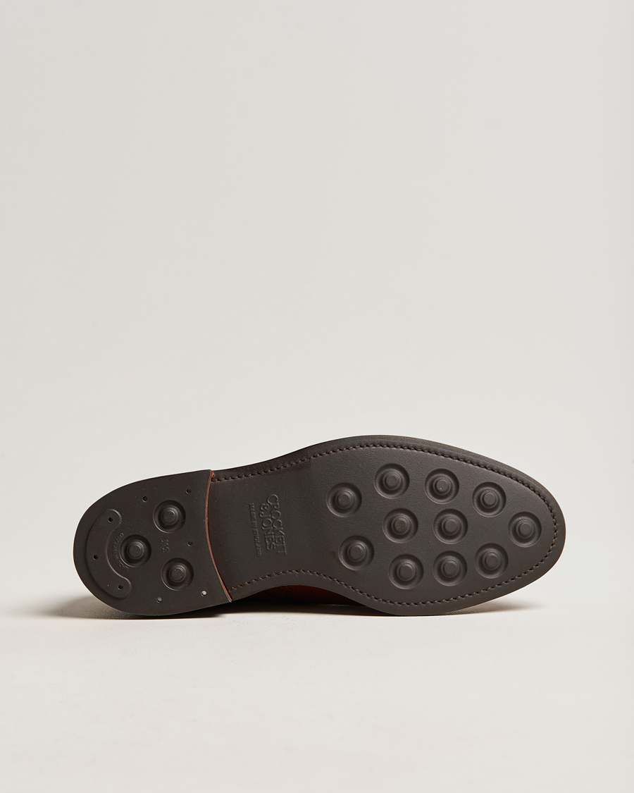 Men | Brogues | Crockett & Jones | Pembroke Derbys Tan Grained Calf