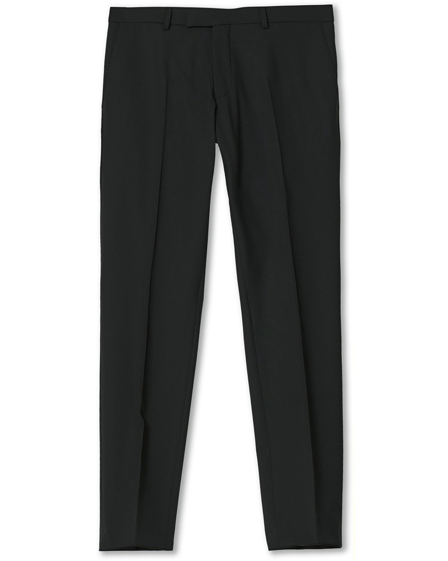 Men | Trousers | Oscar Jacobson | Damien Trousers Super 120's Wool Black