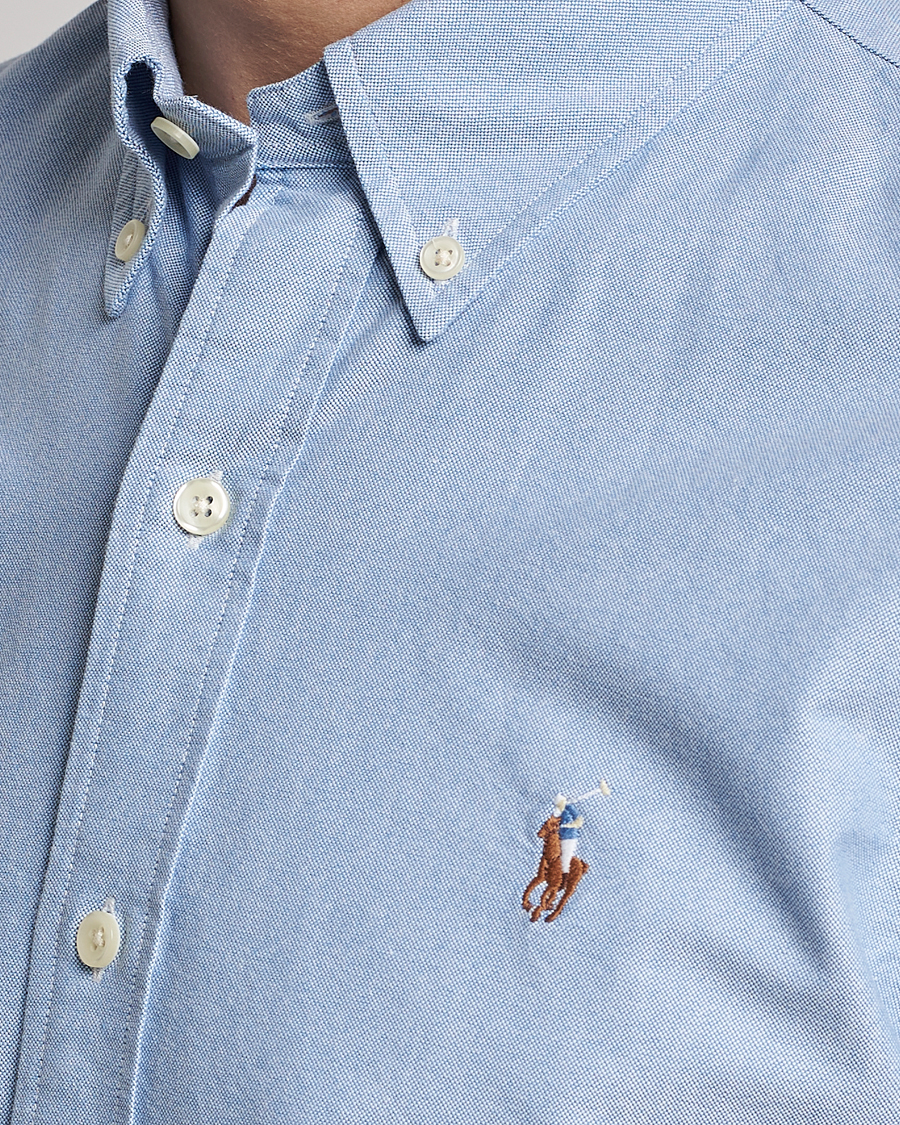 Men | Shirts | Polo Ralph Lauren | Custom Fit Shirt Oxford Blue