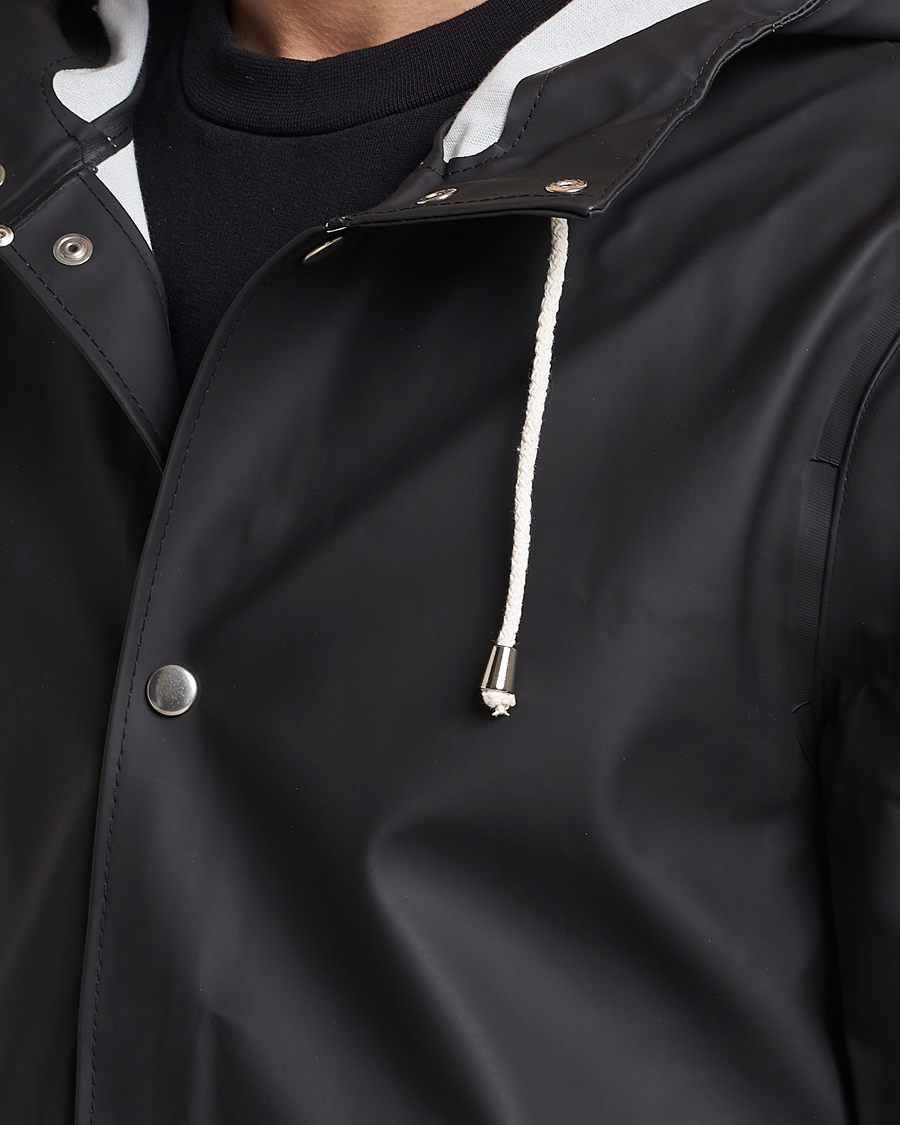 Men | Coats & Jackets | Stutterheim | Stockholm Raincoat Black