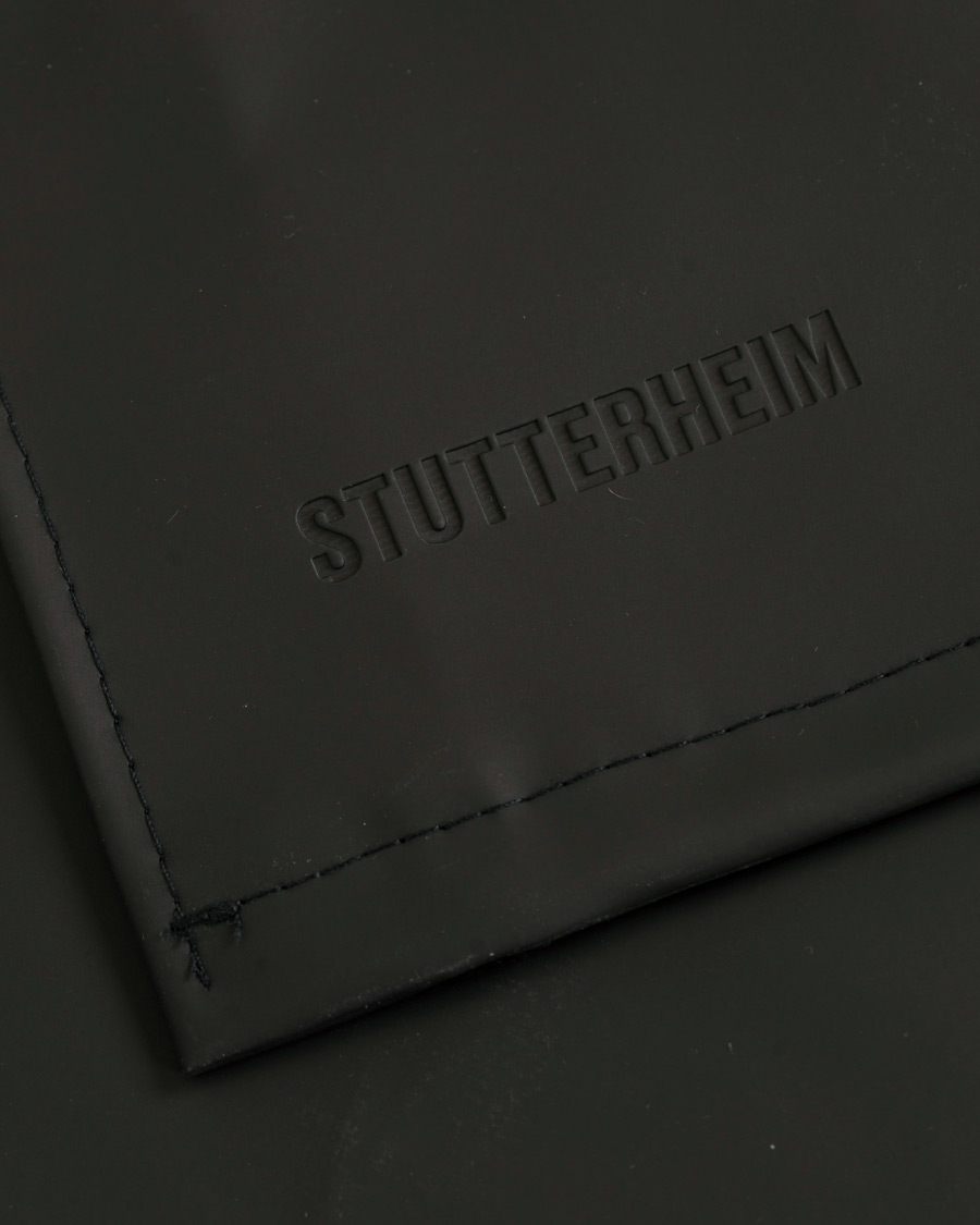 Men | Coats & Jackets | Stutterheim | Stockholm Raincoat Black