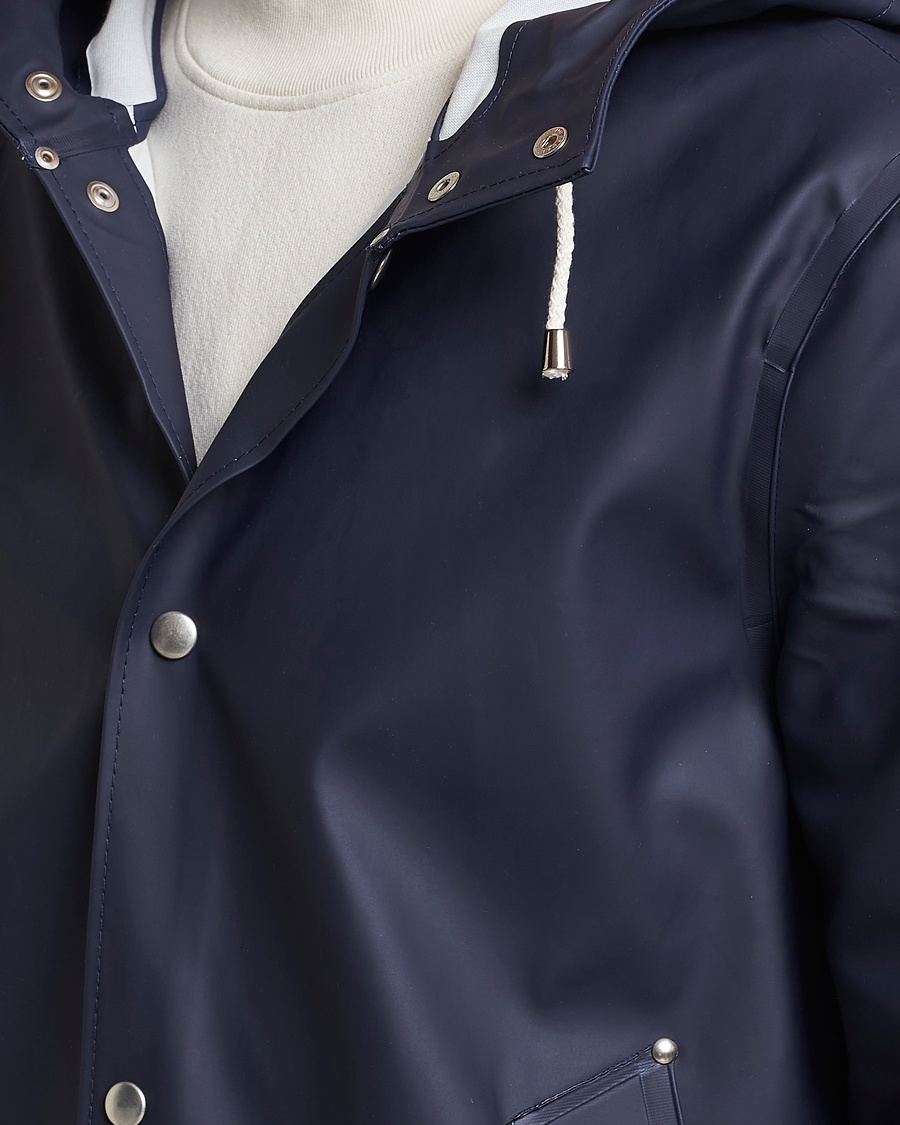 Men | Coats & Jackets | Stutterheim | Stockholm Raincoat Navy