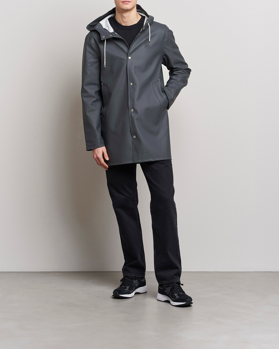 Men |  | Stutterheim | Stockholm Raincoat Charcoal