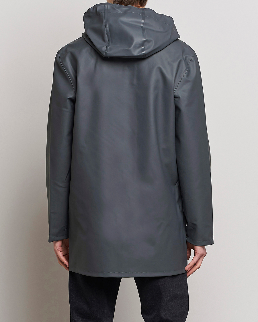 Men | Coats & Jackets | Stutterheim | Stockholm Raincoat Charcoal