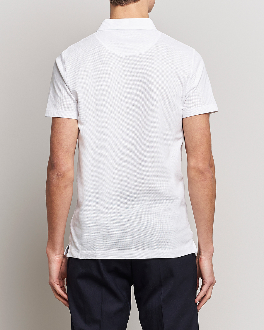 Men | Polo Shirts | Sunspel | Riviera Polo Shirt White
