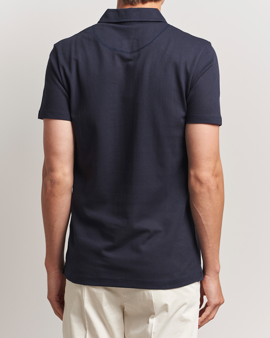 Men | Polo Shirts | Sunspel | Riviera Polo Shirt Navy