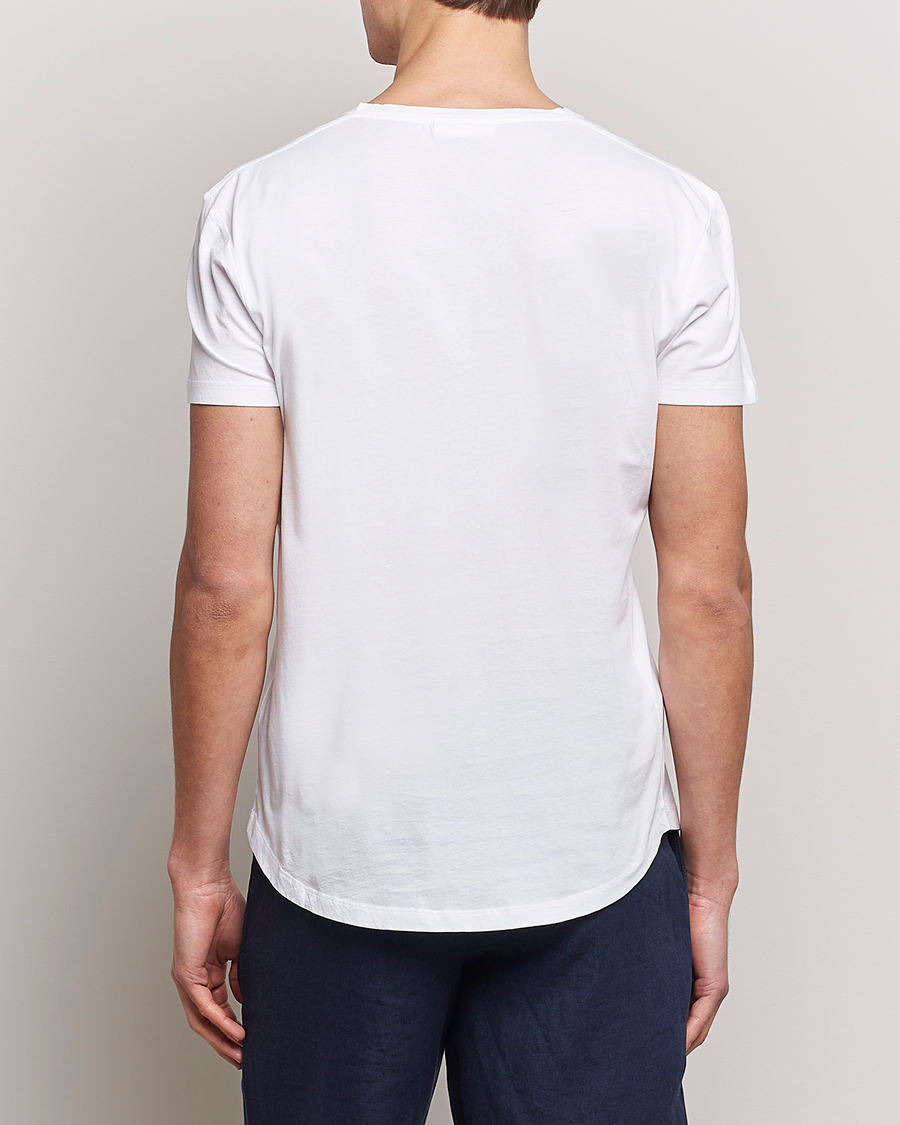 Men | T-Shirts | Orlebar Brown | OB V-Neck Tee White
