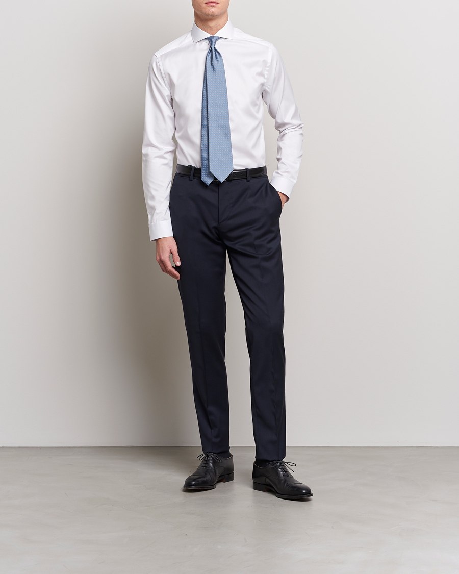 Men | Formal | Eton | Super Slim Fit Shirt Cutaway White