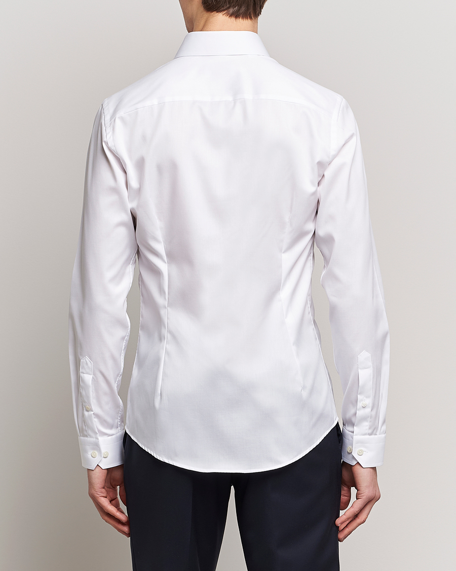 Men | Shirts | Eton | Super Slim Fit Shirt Cutaway White