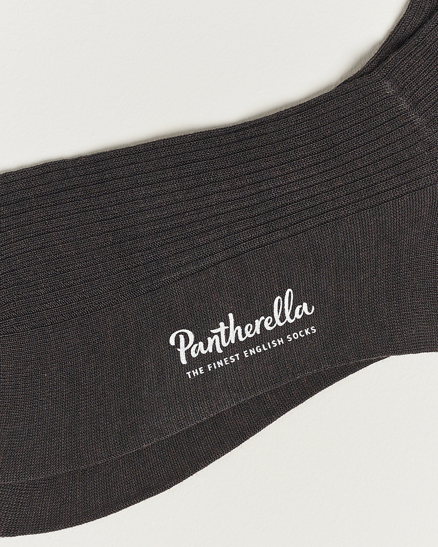 Men | Underwear & Socks | Pantherella | Naish Merino/Nylon Sock Chocolate