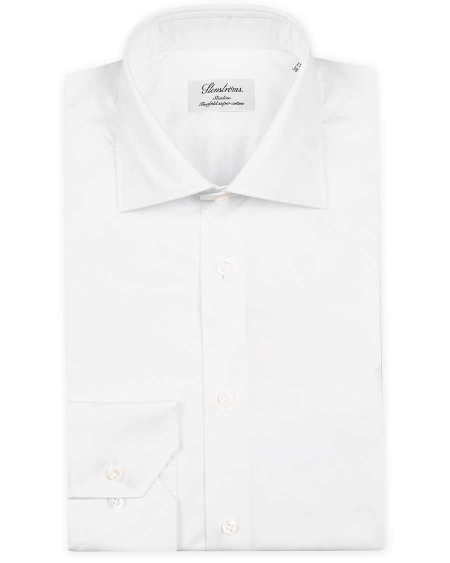 Men | Shirts | Stenströms | Slimline Shirt White