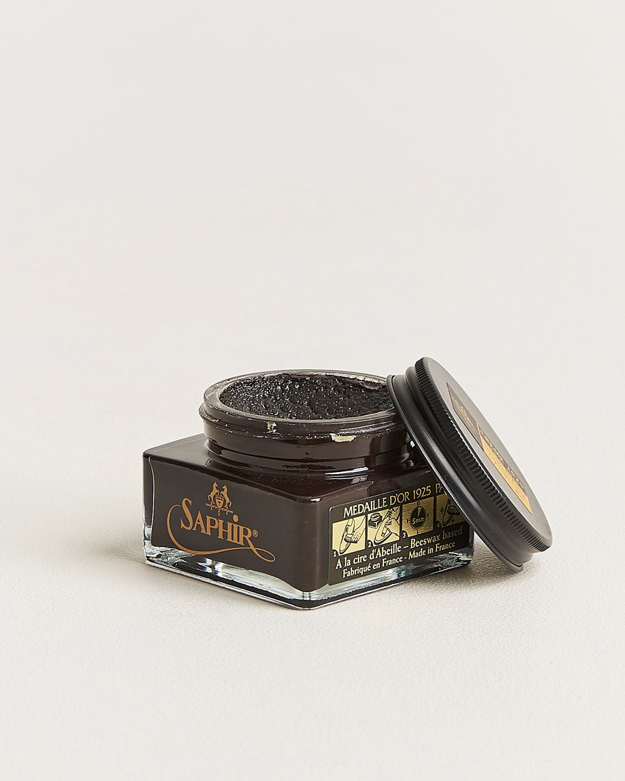 Men | Shoe Care | Saphir Medaille d'Or | Creme Pommadier 1925 75 ml Dark Brown