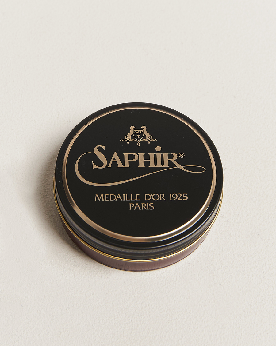 Men | Shoe Care | Saphir Medaille d'Or | Pate De Lux 50 ml Mahogany