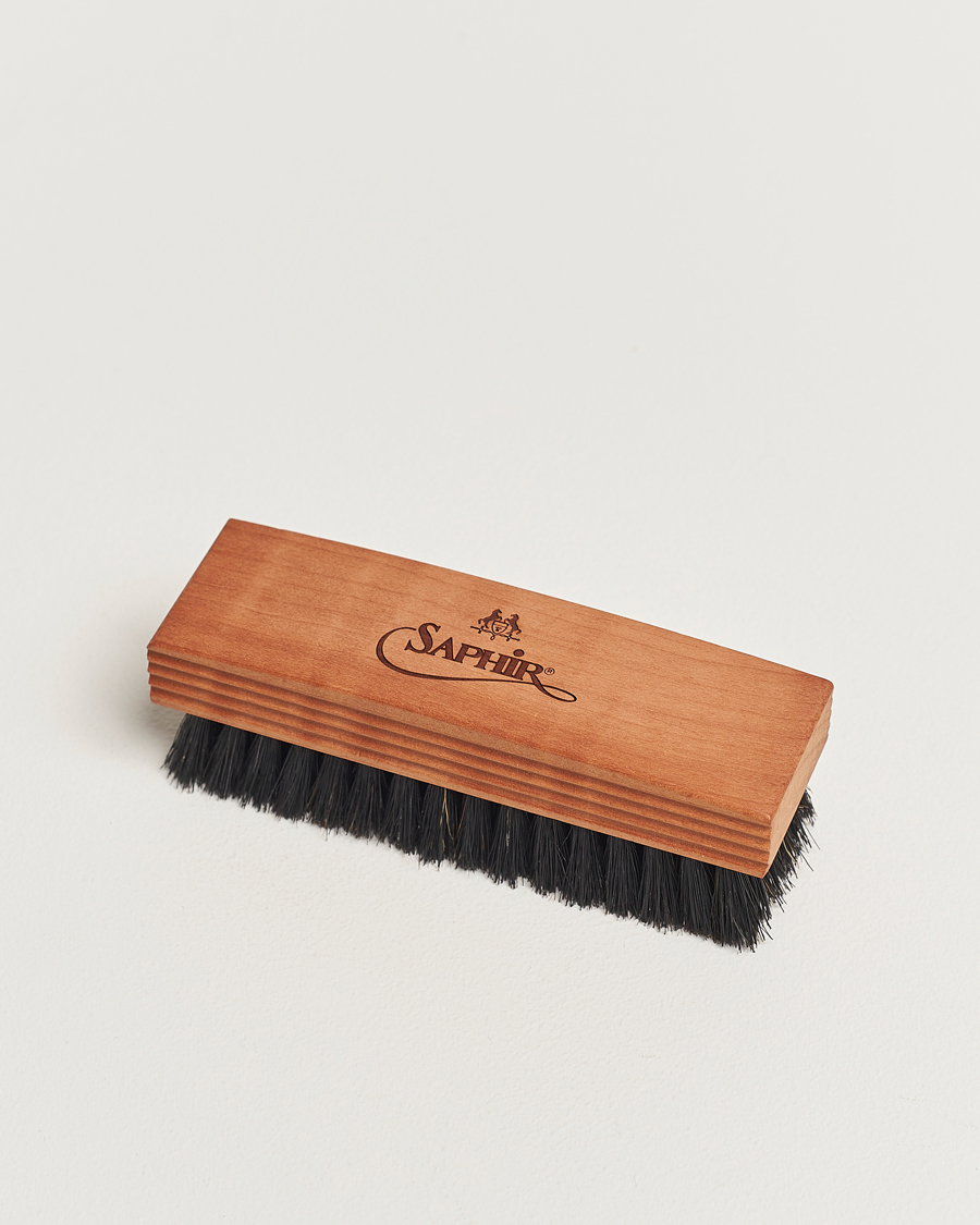 Men | Garment Care | Saphir Medaille d'Or | Gloss Cleaning Brush Large Black