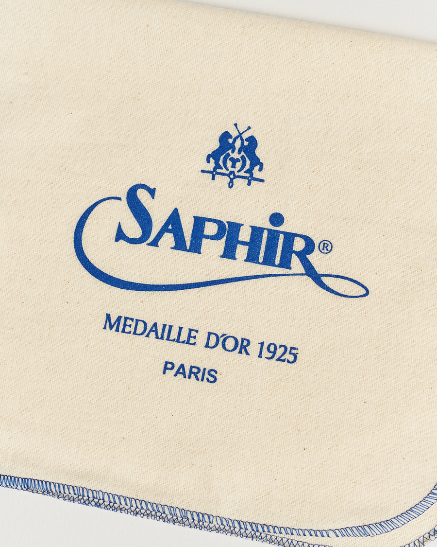 Men | Shoe Care | Saphir Medaille d'Or | Cleaning Towel 30x50 cm White